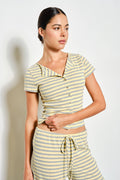 RONNIE STRIPED TOP