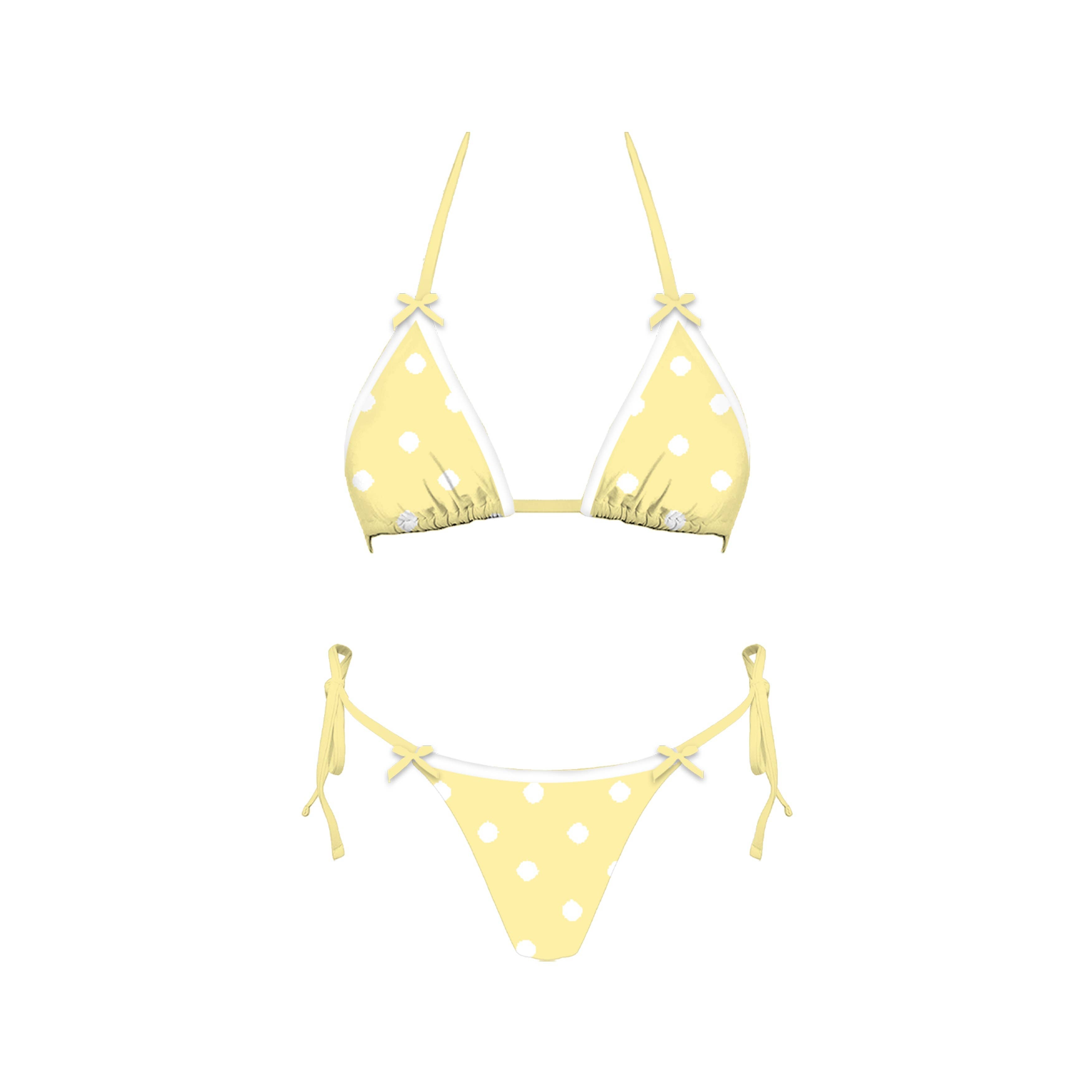 SUNDAZE BRUNCH CAFE POLKA DOT BIKINI SET