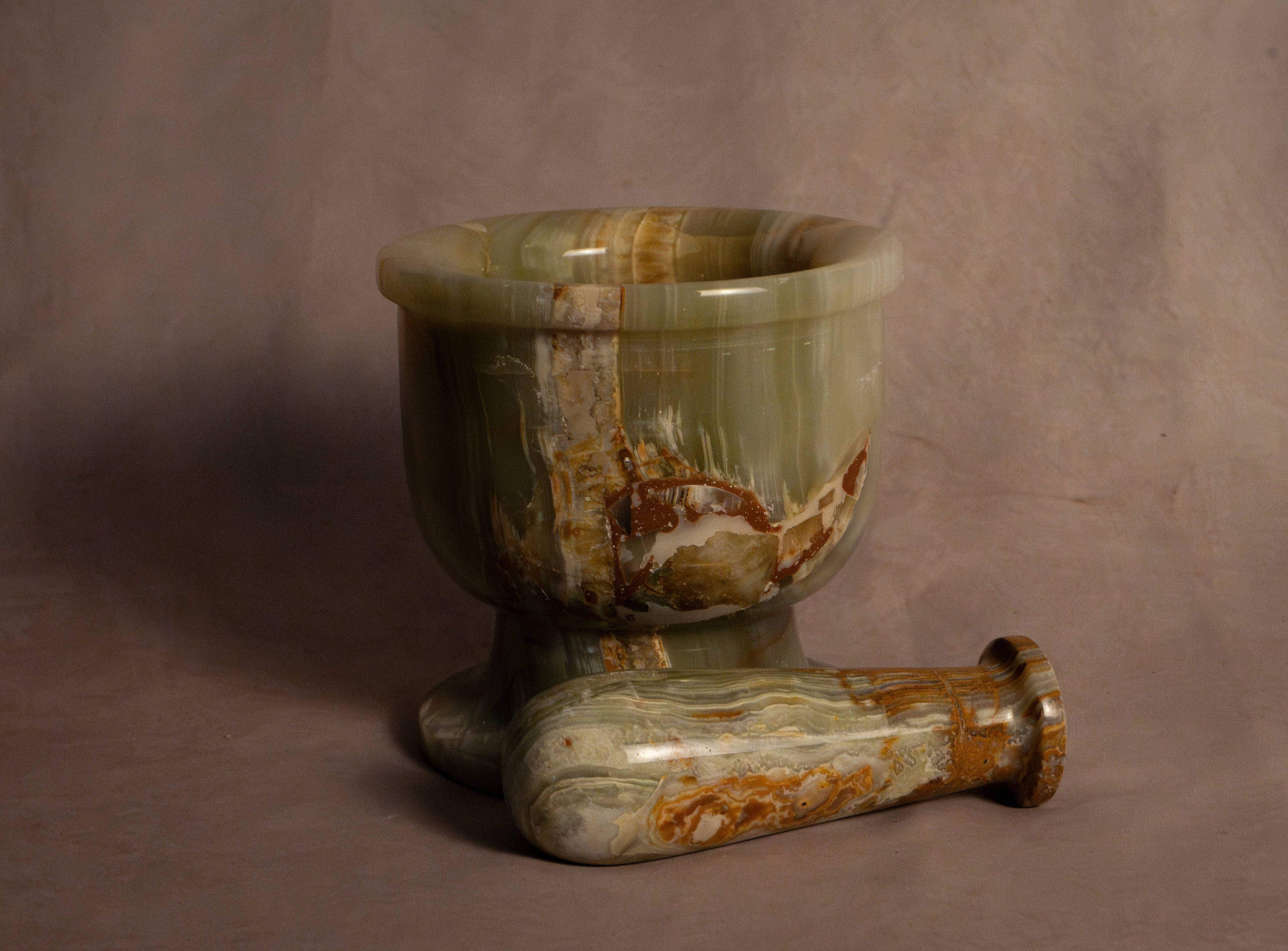 Mortar & Pestle - Multi Green