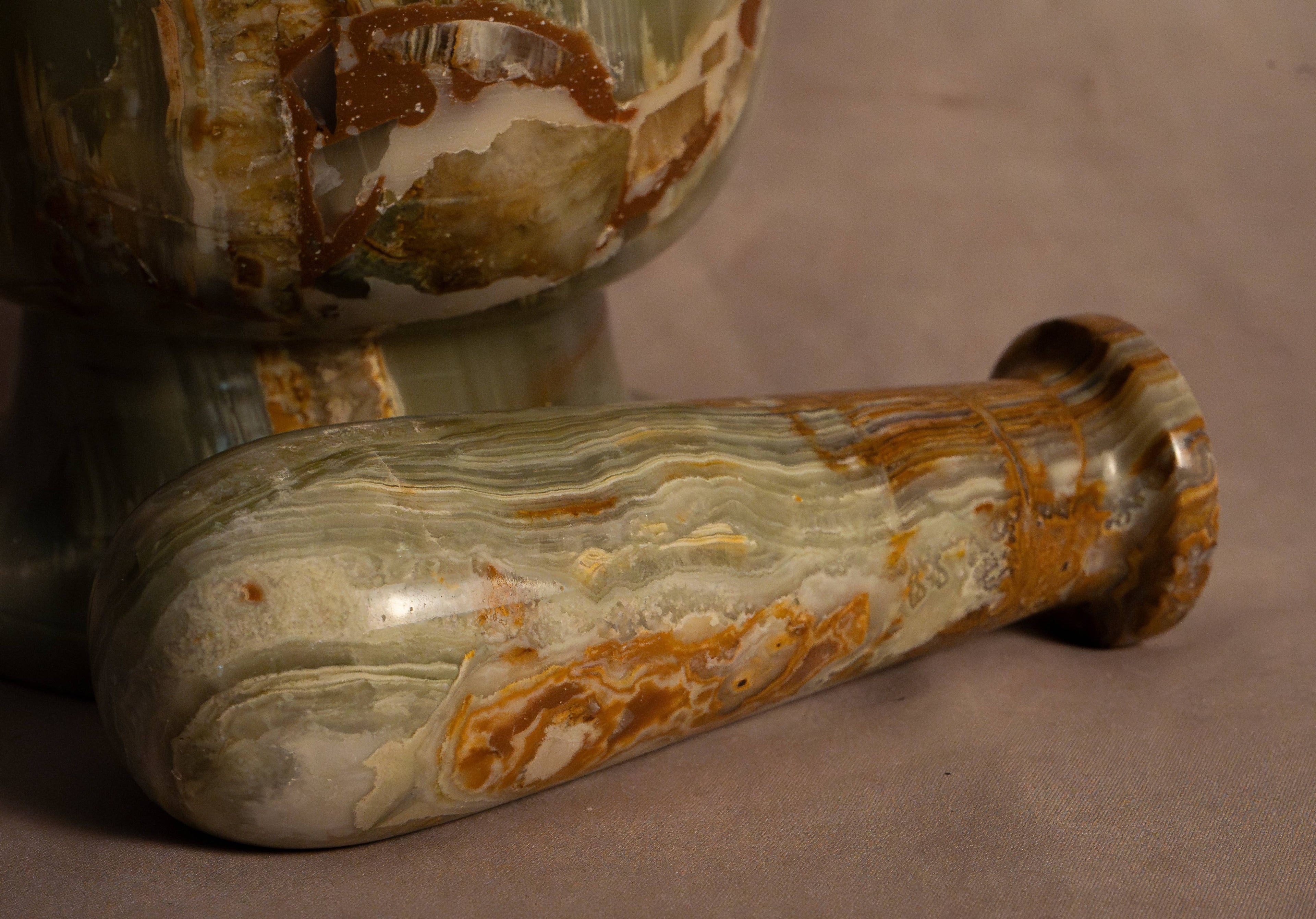 Mortar & Pestle - Multi Green